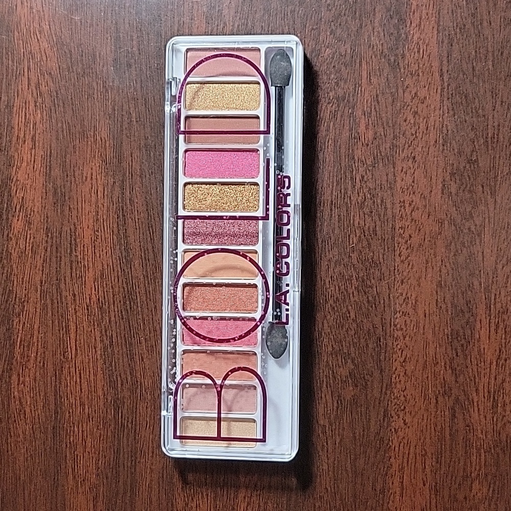 L.A. Colors Bold 12-Color Eyeshadow Palette